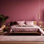 Chambre couleur prune