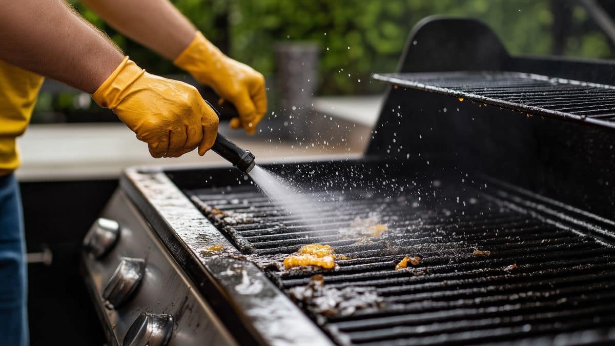 La pire erreur que tout le monde fait en nettoyant son barbecue